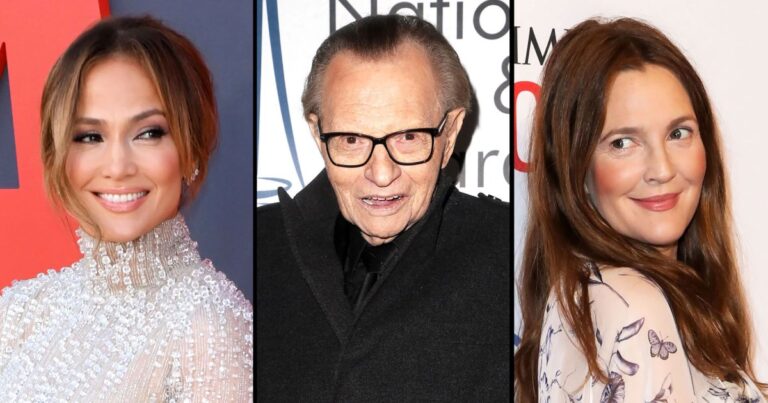 Celebrities Who Have Been Married Three Times or More Jennifer Lopez Larry King Drew Barrymore split 02