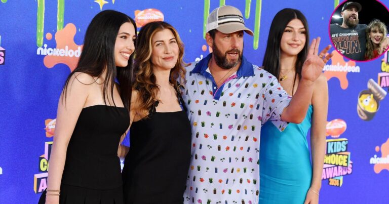 Promo Adam Sandler Family Is Obsessed With Travis Kelce Dating Taylor Swift