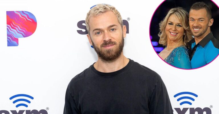 Proomo Artem Chigvintsev Strictly Come Dancing Partner Fern Britton Claims He Would Kick and Shove Her