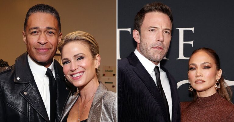 TJ Holmes Texted Amy Robach at 3AM About Bennifer Split