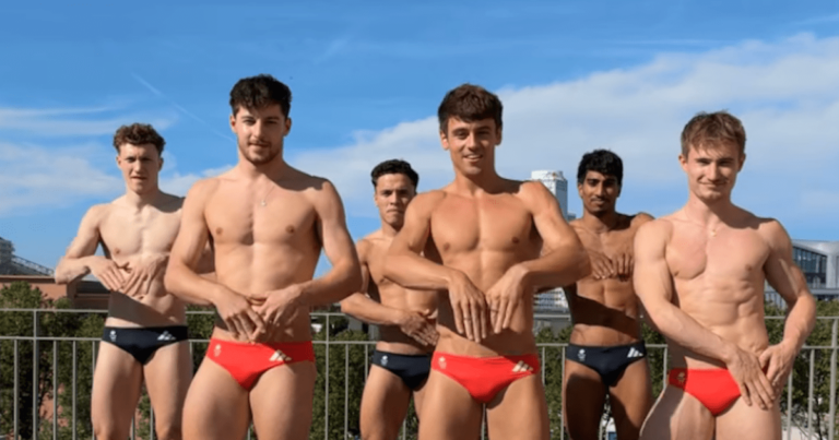 Tom Daley and More Olympic Swimmers Celebrate Brat Summer in Speedos During Closing Ceremony featured1