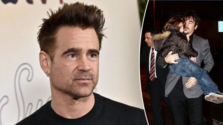 colin farrell son split