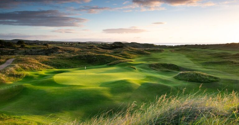 County Louth 2020 July 14 green to tee 1938