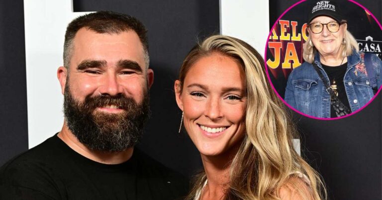 2Jason and Kylie Kelce Bring Daughters and Mom Donna Kelce to Taylor Swifts Miami Eras Tour Show