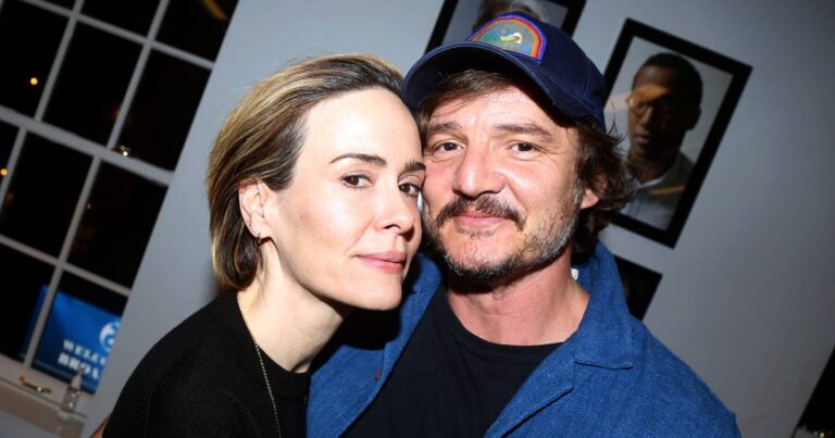 Sarah Paulson Pitches Making a Rom Com With Longtime BFF Pedro Pascal Feature