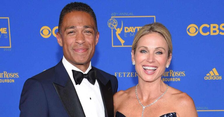 TJ Holmes and Amy Robach Are Living Together Full Time Not by Choice