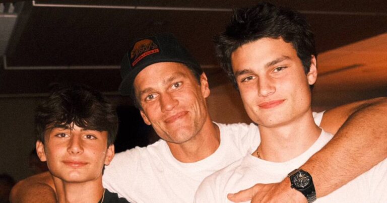 Tom Brady Has Boys Night With His 2 Sons at Miami Eras Tour Concert 01 2024