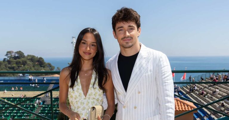 Who Is Charles LeClerc Girlfriend Alexandra Saint Mleux 4