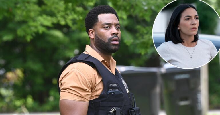 feat Chicago PDs LaRoyce Hawkins Says Atwater Feels Safe With Love Interest Val But Will They Last