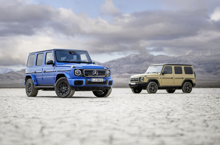 mercedes g class electric and combustion