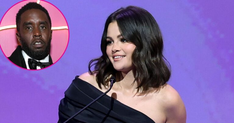 selena gomez accidentally brings up diddy at rare beauty charity event promo