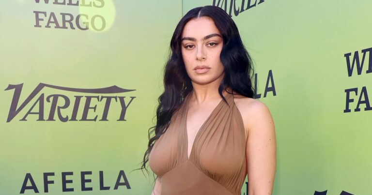 Charli XCX Wows in Sheer Halter Dress at Varietys Hitmakers Brunch 01 2024