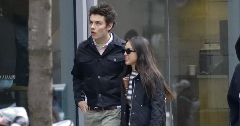 Olivia Rodrigo Cuddles Up to Boyfriend Louis Partridge on Winter NYC Date 01 2025