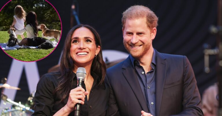 Princess Lilibet Makes Rare Appearance With Brother Prince Archie in Meghan Markle Latest Post 1