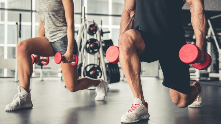 weights at the gym iStock