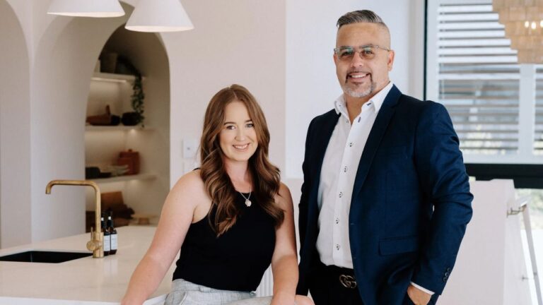 Leon and Chane of LM Realty. Image Supplied