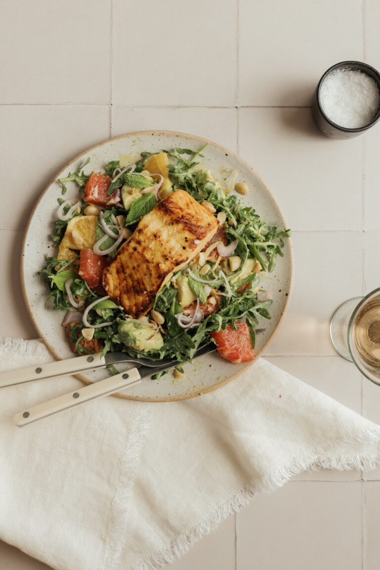 citrus salmon salad avocado5