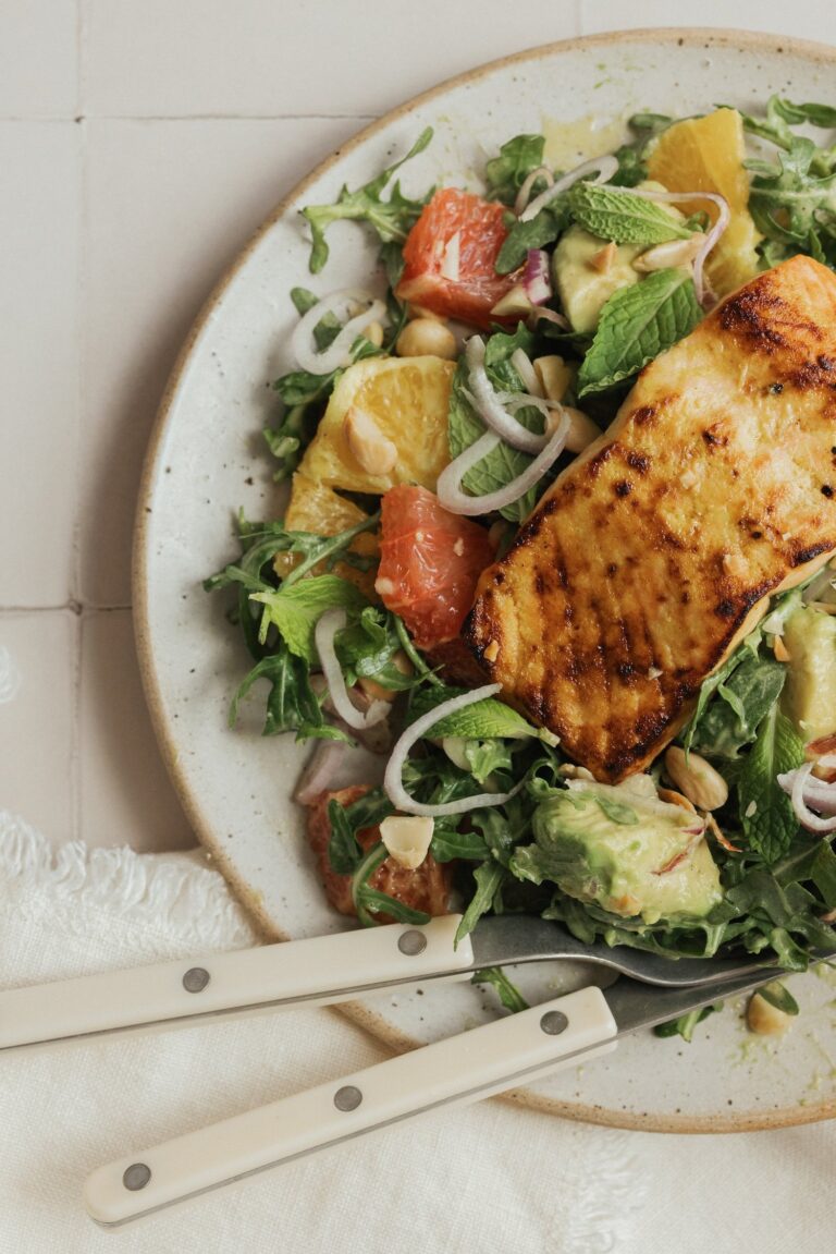 citrus salmon salad avocado7