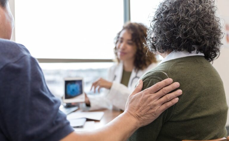 couple at neurologist