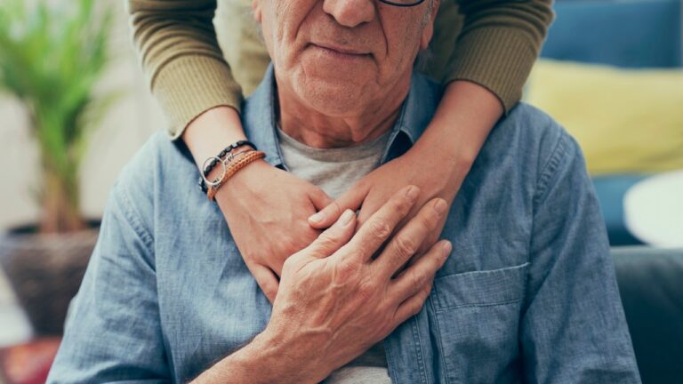 man with dementia