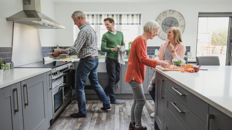 In an LJ Hooker survey only 24 per cent of respondents said they would be open to living with their in laws. Image Getty